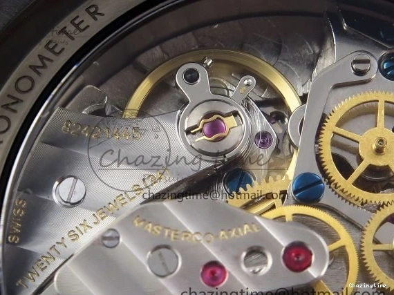 0515 Speedmaster Black Benom PVD Moon RMF Best Edition on PVD Bracelet Lemania HW WrinkleFree 7727
